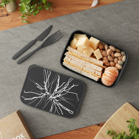 Bento Box with Band and Utensils with Neuron 3